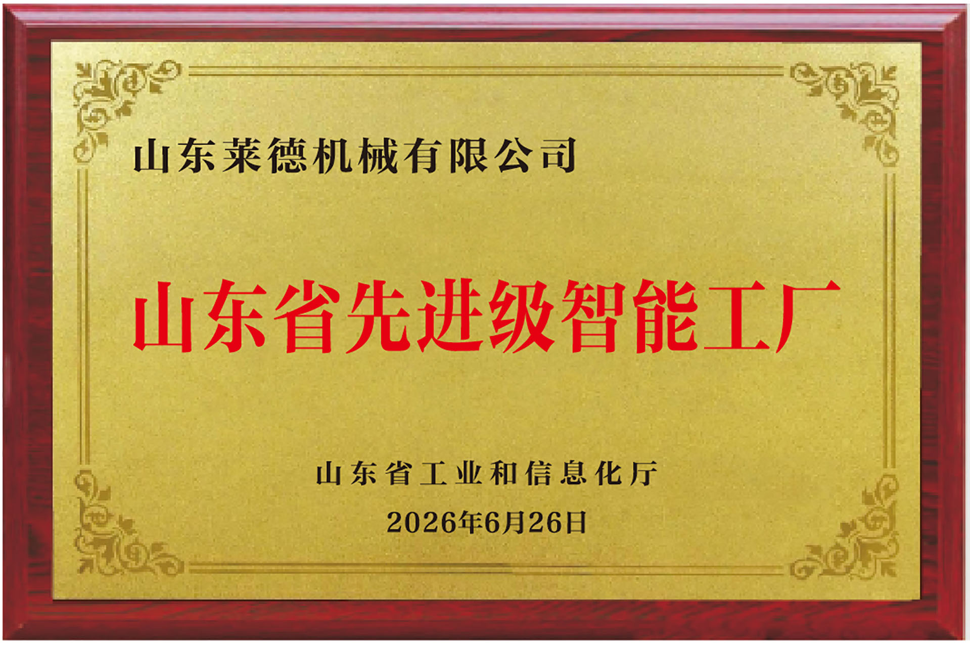 山東省先進級智能工廠